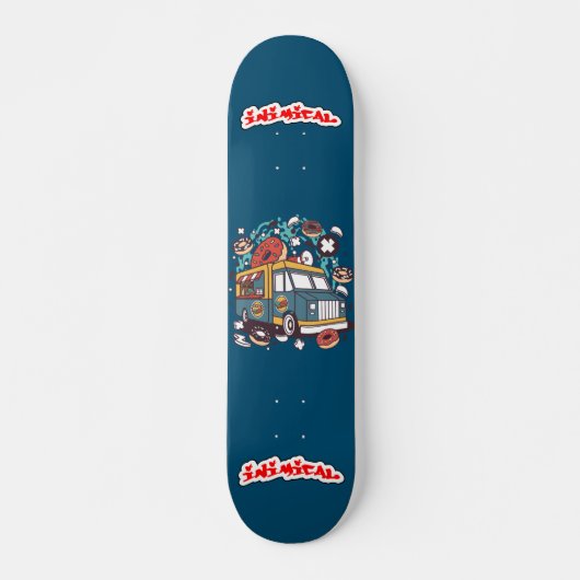 Inimical Donut Van Skateboard (Voorkant)