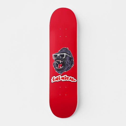 Inimical Gorilla Skateboard (Voorkant)