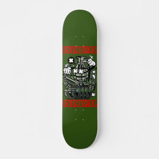 Inimical Grenade Tank Skateboard (Voorkant)