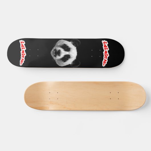 Inimical Hard Rocker Panda Skateboard (Horizontaal)