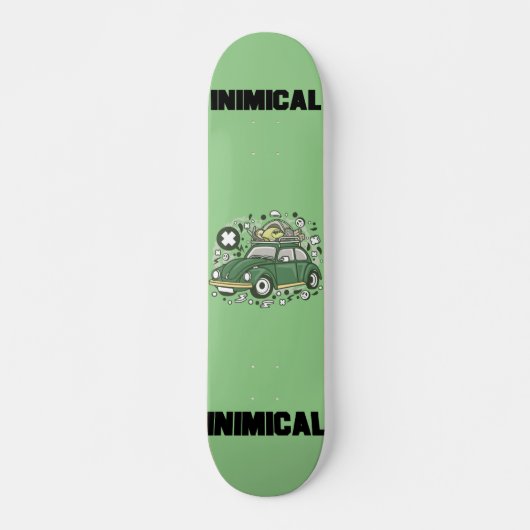 Inimical Hippy Camp Tour Skateboard (Voorkant)