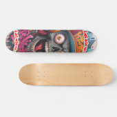 Inimical Illin' Skully Skateboard (Horizontaal)