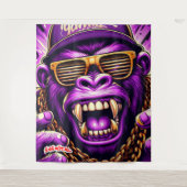 Inimical Mad Gorilla Wandkleed (Voorkant)