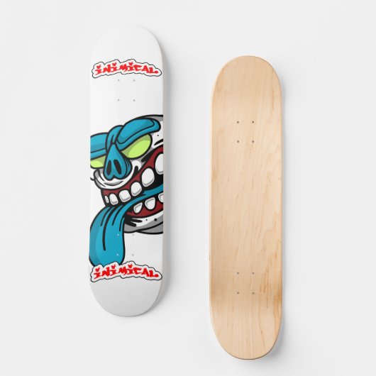 Inimical Monster Ball Skateboard (Voorkant)