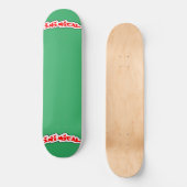 Inimical perfecte groene chroma sleutel skateboard (Voorkant)