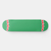Inimical perfecte groene chroma sleutel skateboard (Horizontaal)