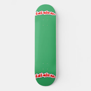 Inimical perfecte groene chroma sleutel skateboard