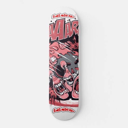 Inimical Pin Killer Skateboard (Voorkant)