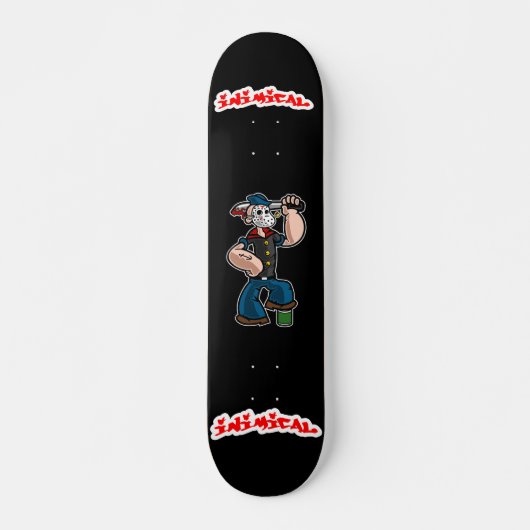 Inimical Psycho Sailor Skateboard (Voorkant)