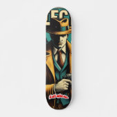 Inimical Pulp Detective Skateboard (Voorkant)