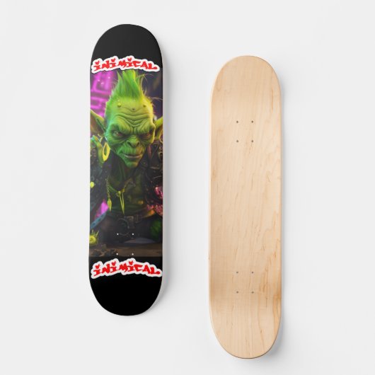 Inimical Punk Goblin Skateboard (Voorkant)