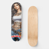 Inimical Rosa Skateboard (Voorkant)