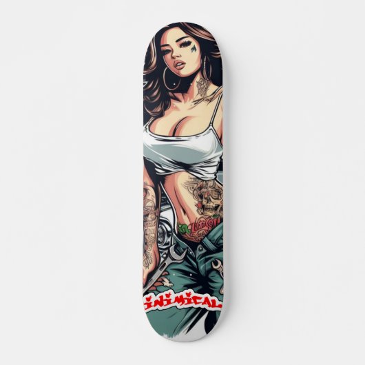 Inimical Rosarita Skateboard (Voorkant)