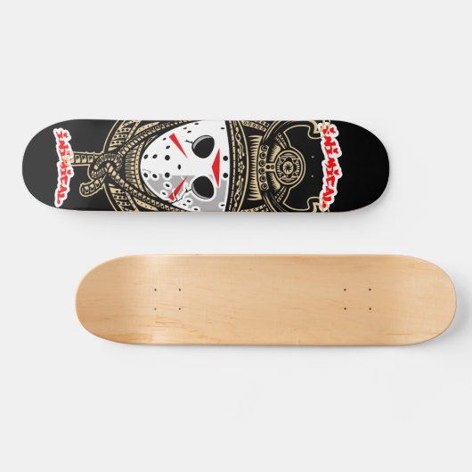 Inimical Samurai Horror Skateboard (Horizontaal)