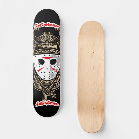 Inimical Samurai Horror Skateboard (Voorkant)
