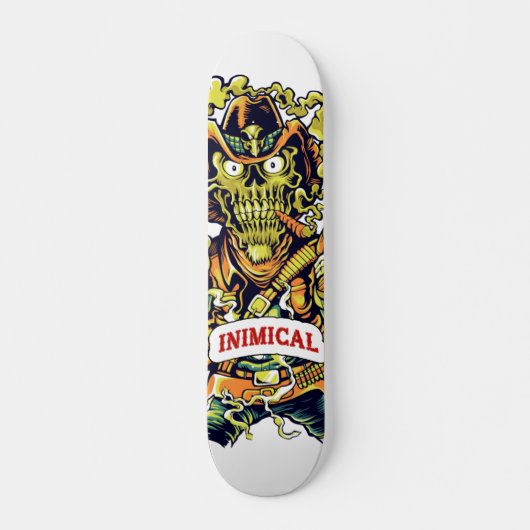 Inimical Savage Cowboy Skateboard (Voorkant)
