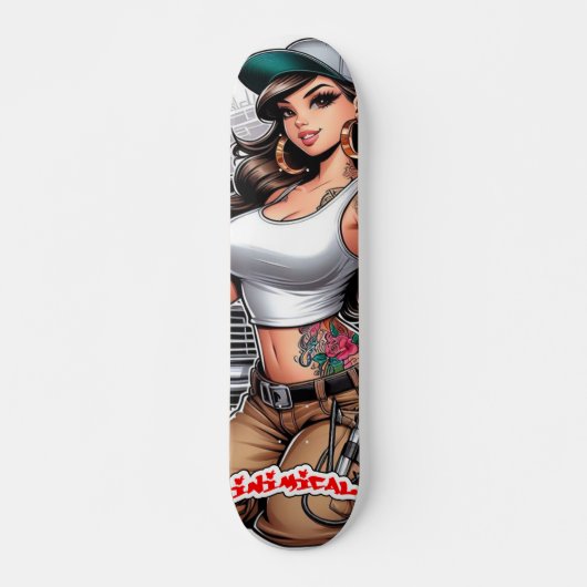 Inimical Sheryl Skateboard (Voorkant)