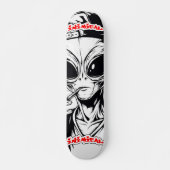 Inimical Stony Alien Skateboard (Voorkant)
