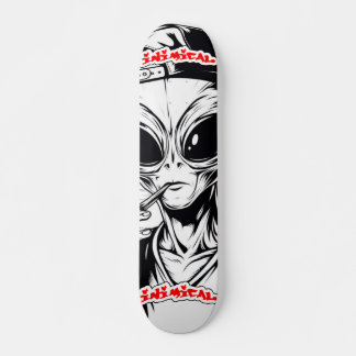 Inimical Stony Alien Skateboard