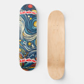 Inimical Van Gogh Skateboard (Voorkant)