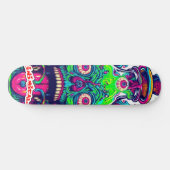 Inimieke groene stress skateboard (Horizontaal)