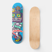 Inimisch Boxhead Skateboard (Voorkant)
