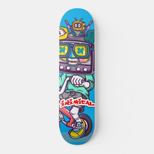 Inimisch Boxhead Skateboard (Voorkant)