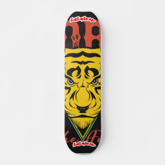 Inimisch geboren om vrij te zijn van tijgerdek skateboard