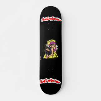 Inimisch hete stuk van het luisdek skateboard