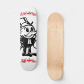 Inimisch Man in contanten Skateboard (Voorkant)