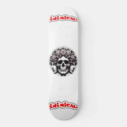 Inimisch Roos Skateboard (Voorkant)
