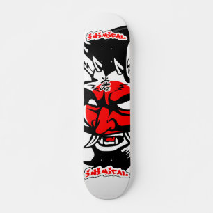 Inimische Japanse duivel Skateboard