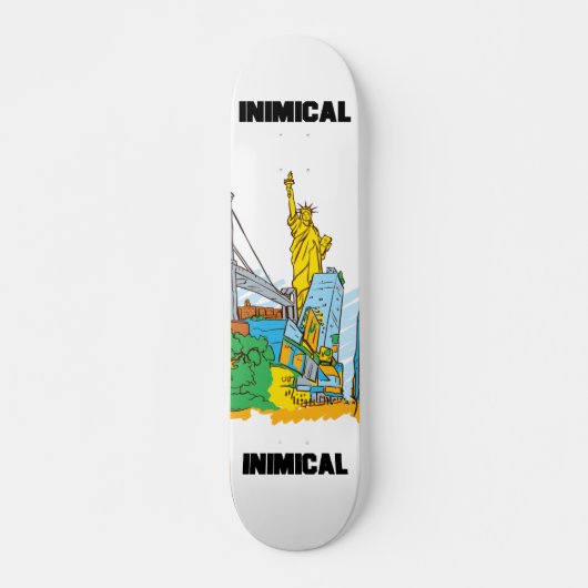 Inimische NYC Skateboard (Voorkant)