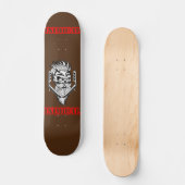 Inimische schedel skateboard (Voorkant)