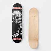Inimische schedel Skeletspier Skateboard (Voorkant)