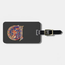 Initiaal A Bagagelabel