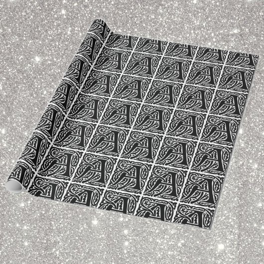 Initiaal A Cadeaupapier
