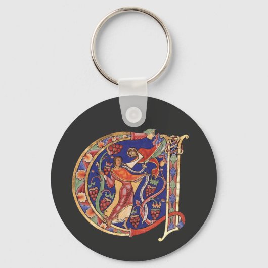 Initiaal A Sleutelhanger (Voorkant)