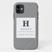 INITIAAL AFSTUDEREN Case-Mate iPhone CASE (Achterkant)