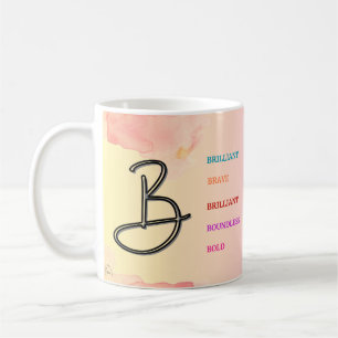 Initiaal "B" Mok (11oz)