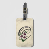 Initiaal C, Bagagelabel Clematis (Voorkant (verticaal))