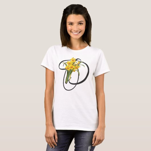 Initiaal D,  Daffodils T-Shirt (Voorkant volledig)