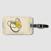 Initiaal D, Vintage Daffodils Bagagelabel (Voorkant (horizontaal))