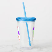 INITIAAL E MONOGRAM KINDER ACRYL DRINKBEKER (Links)