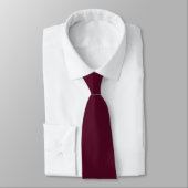 Initiaal gepersonaliseerd Elegant Bourgogne Monogr Stropdas (Gebonden)