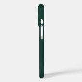 Initiaal gepersonaliseerd Elegant Emerald Monogram Case-Mate iPhone Case (Achterkant / Links)