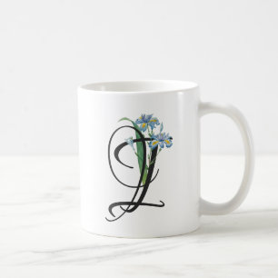 Initiaal I, Vintage Iris Coffee Mok