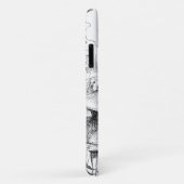 INITIAAL IPHONE CASE Hookah-Roking Caterpijler (Achterkant/rechts)