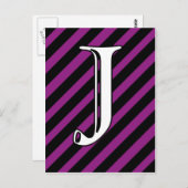 INITIAAL J BRIEFKAART (Voorkant / Achterkant)