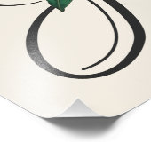 Initiaal J,  Jasmine Foto Print Afdruk (Hoek)